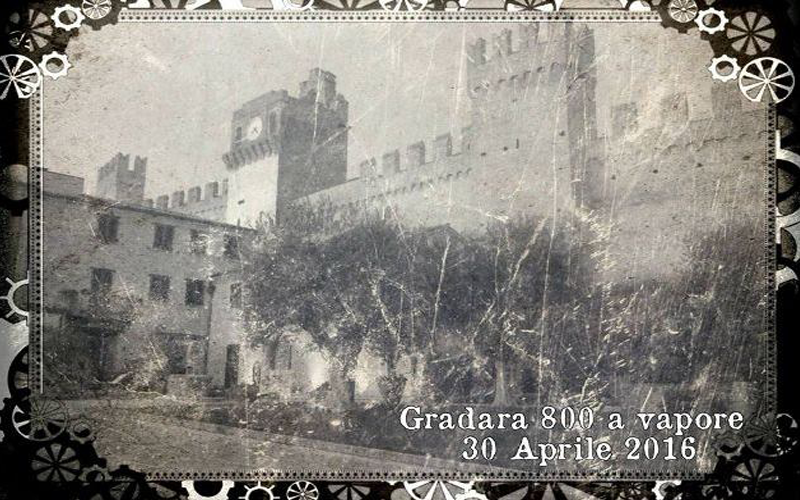 Gradara a Vapore – 30-4-2016